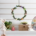 thumbnail image 2 of MXTPOV Easter Wreaths for Front Door, Creative Easter Wreath with Easter Eggs Flowers, Spring Wreaths for Front Door, Easter Garland Wreath, Home Decor, S, 2 of 5