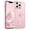 Light Pink, variant on AMAGA for iPhone 15 Pro Case [Compatible with Magsafe] Translucent Matte Magnetic Phone Cover, Military Grade Drop Protection Shockproof Phone Cover, Black