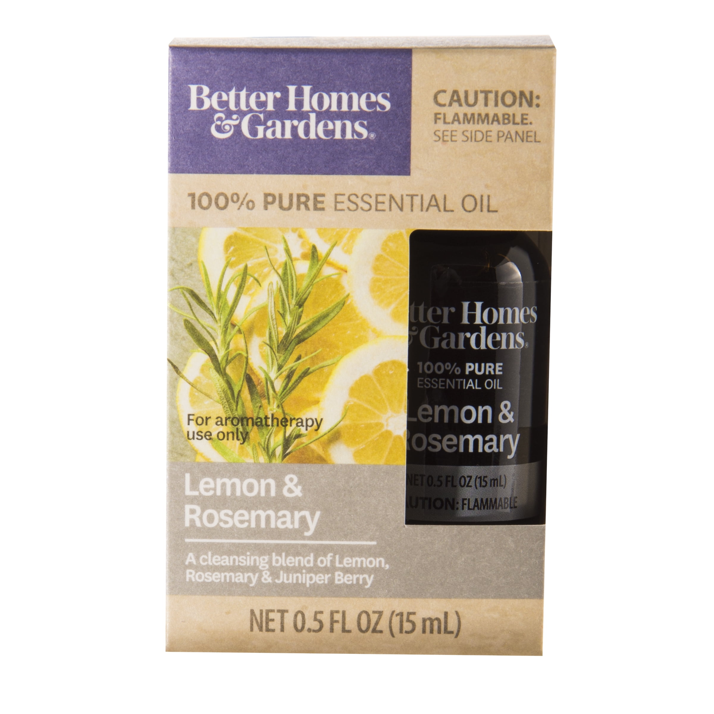 Details about   Better Homes  Gardens 15 mL 100% Pure Eucalyptus  Rosemary Essential Oil Blend 