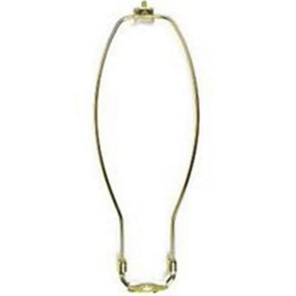 Jandorf Specialty Hardw Harp 12In Polished Brass 60123