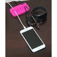 thumbnail image 4 of Heaviest Cable Organizer on the Market! Compact and Weighted Desktop Cord Holder and Cable Organizer, Eco-Friendly Silicone, No Bad Smell, Bundled with 4 Reusable Cable Ties! (Fuchsia Pink), 4 of 9