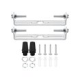 thumbnail image 1 of Unique Bargains 85mm Ceiling Light Plate Kit Light Fixture Mounting Bracket Plate Steel Crossbar for Pendant Wall Light 2 Set, 1 of 7