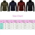 thumbnail image 2 of Mens Thermal High Collar Turtle Neck Skivvy Long Sleeve Sweater Stretch T-Shirt, 2 of 5