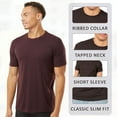 thumbnail image 4 of Next Level Unisex Triblend T-Shirts 50/25/25 Poly/Cotton/Rayon, Plain Wholesale Tees Bulk Assorted Packs(Dark Color 4 Pack, S), 4 of 7