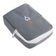 thumbnail image 3 of Kit de almacenamiento con cremallera para cables de cargador, organizador de dispositivos USB Digital portátil de viaje (negro y gris), 3 of 7