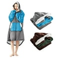thumbnail image 2 of Oversized Wearable Blanket Hoodie, Sherpa Blanket Hoodie Sweatshirt for Adults Womens Men, 2 of 7