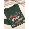 thumbnail image 3 of Happy Merry Christmas Eve Men Sweatshirt, Male Medium, 3 of 4