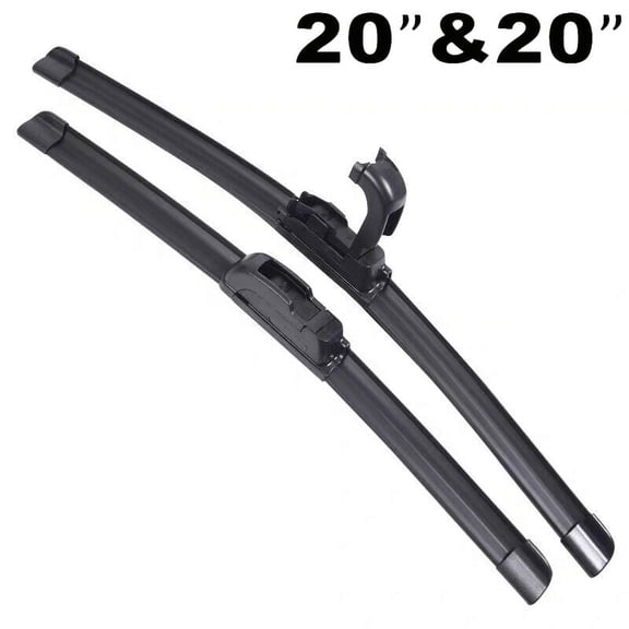 Persever 20" & 20" Bracketless Windshield Wiper Blades J-HOOK OEM QUALITY All season