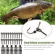 thumbnail image 3 of 20 tornillos de pesca 50 unidades de tope de gancho para pesca de carpa cuentas de gancho conectadas, 3 of 8