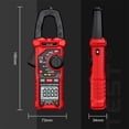 thumbnail image 3 of HABOTEST HT212A Clamp Meter,2000 Count Multimeter,Automatic High Precision Digital Ammeter Clamp Meter for AC/DC Voltage, AC Current, NCV Clamp Multimeter, 3 of 14
