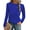 Blue, variant on MOSHU Textured Blouses for Women Crewneck Dressy Womens Tops Casual Long Sleeve Fall Shirts