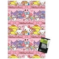 thumbnail image 1 of Hello Kitty and Friends: 25 Snack Time - Collage Wall Poster, 14.725" x 22.375" Framed, 1 of 4