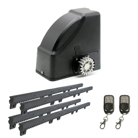 ALEKO Basic Kit Gear Rack Opener for Sliding Gates up to 1300 lbs. or 52 ft.