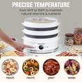 thumbnail image 4 of Deshidratador de Alimentos Elite Gourmet EFD329WD con 5 Bandejas Blanco, 4 of 6