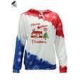 thumbnail image 3 of PULLIMORE Merry Christmas Hooded Sweatshirts Casual Long Sleeve Hoodies Pullover Tops for Women (Size L), 3 of 6