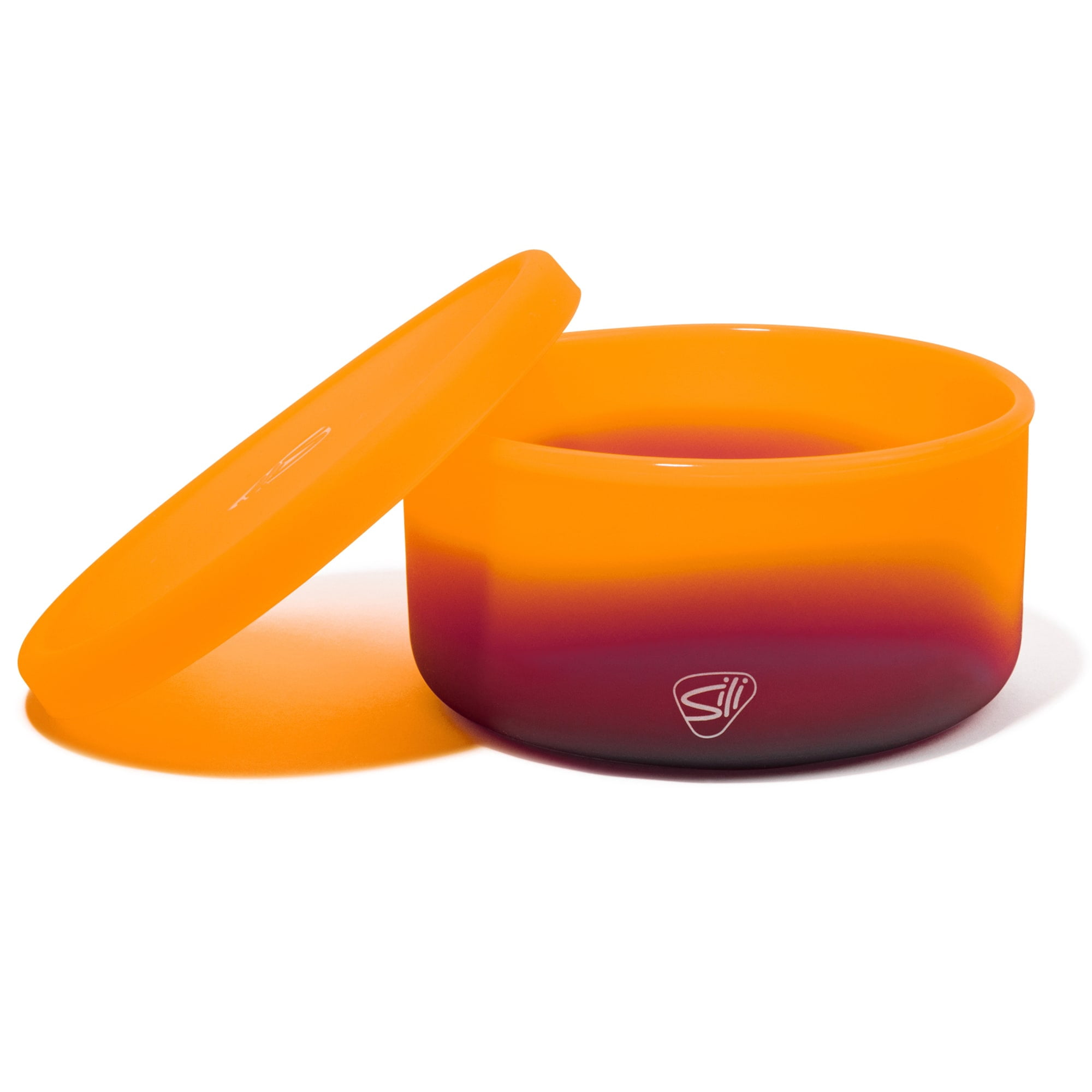 Silipint: Silicone 30oz Lidded Bowls: 2 Pack Sun Storm