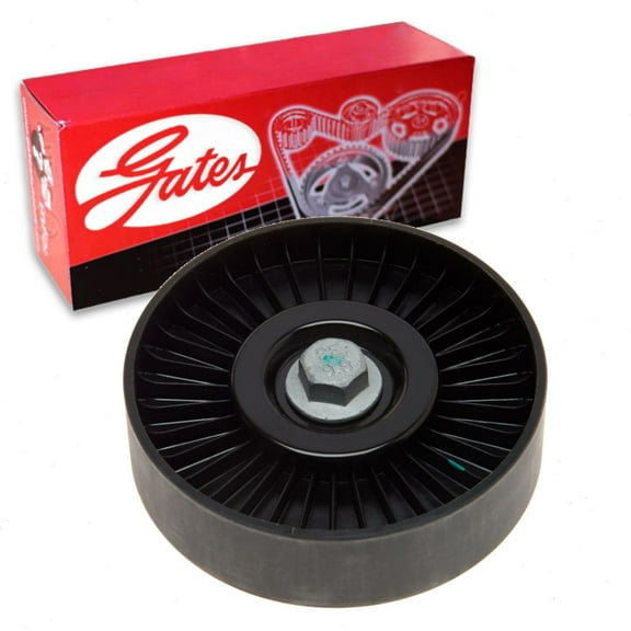 Gates DriveAlign Drive Belt Idler Pulley compatible with Kia Soul 1.6L L4 2010-2019