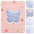 thumbnail image 1 of Mobutofu Photo Storage Book Mini Photo Album Pink PVC For Collectors 1Pack, 1 of 5