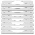 thumbnail image 1 of BESTYASH 8Ud Para Puerta Con Refuerzo Circular Y Cubierta Para Golpeador En Acabado Plata Resistente, 1 of 6