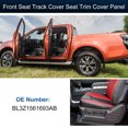 thumbnail image 3 of Cubierta de recorte de asiento del lado izquierdo para Ford F-150 2011-2014 No.BL3Z1561693AB Cubierta de pista del asiento delantero Bezel de interruptor de asiento Negro, 3 of 6