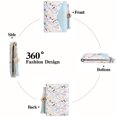 thumbnail image 6 of GAEKEAO Small Womens Wallet RFID Blocking Bifold Card Holder Tassel Vegan Leather Wallets Cute Pattern with Zipper Pocket, 6 of 6