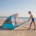 thumbnail image 4 of WolfWise - Tienda de campaña de Playa portátil para 2 a 3 Personas, UPF 50+, sombrilla con Piso Extensible, Color Azul, 4 of 8