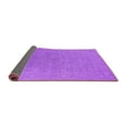 thumbnail image 2 of Ahgly Company Indoor Round Oriental Purple Industrial Area Rugs, 8' Round, 2 of 4