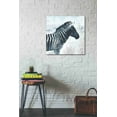 thumbnail image 3 of Epic Graffiti 'Zebra' by Linda Woods, Canvas Wall Art, 26"x26", 3 of 3