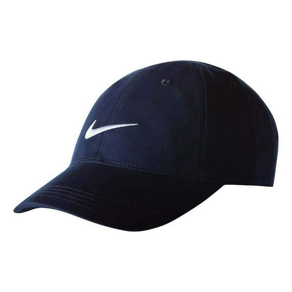 Nike 2T-4T Embroidered Swoosh Baseball Cap (Navy)