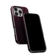 thumbnail image 5 of DesignSkinz Scratch-Resistant Hard Slim Case Compatible with iPhone 15 Plus (Compatible with MagSafe) - Falling Micro Hearts Over Burgundy Planks of Wood, 5 of 9