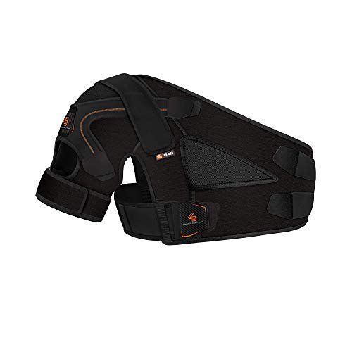 Shock Doctor Shoulder Support w/ Straps Adult (Black)