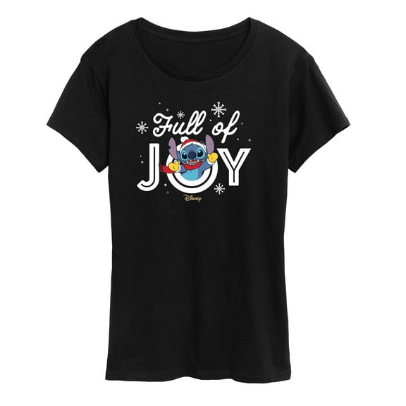 Lilo & Stitch - Full Of Joy - Women's Short Sleeve Graphic T-Shirt