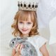 thumbnail image 5 of Coronas y tiaras de princesa para niñas pequeñas: corona de princesa de cristal, cumpleaños, fiesta de graduación, fiesta de disfraces, coronas de reina con diamantes de imitación, WZ-1629R, 5 of 5
