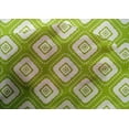 thumbnail image 4 of oneOone Cotton Silk Light Green Fabric Geometric Bandhani Craft Projects Decor Fabric Printed By The Yard 42 Inch Wide, 4 of 4