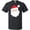 AB-Black, variant on Santa Claus, Smiling Santa, Red Hat, White Beard T-Shirt
