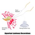 thumbnail image 3 of Aquarium Artificial Snails Ornament Glowing Simulation Animal Decoration with Suction Cup Pink, 3 of 8