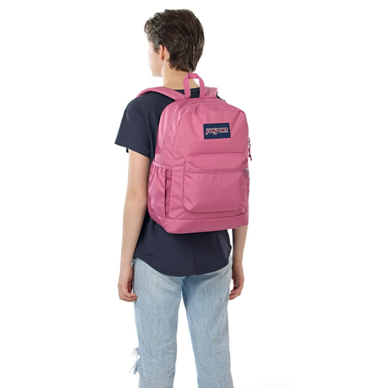 JANSPORTS ピンクネイビー Amazon.com: JanSport Cross Town Plus Remix Backpack - Padded