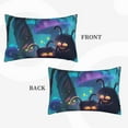 thumbnail image 2 of Hirioo Cute Fuzzy Fantasy Creatures for Plush Pillow Cover for Bedroom and Living Room ,Elegant, Comfortable Home Decor-20"x30", 2 of 6