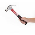 thumbnail image 3 of Hyper Tough TH20188A 16-Ounce Fiberglass Hammer with Rubberized Grip, 3 of 6