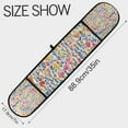 thumbnail image 3 of Yayeee Double Oven Mitt Kitchen Heat Resistant Baking 35" x7" Quilted Glove, Yellow Wildflower Pattern, 3 of 6