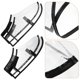 thumbnail image 1 of KALLORY 2 Pares De Cubrezapatos Impermeables Para Estilistas En Salón Transparente Cómodo, 1 of 8