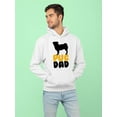 thumbnail image 2 of Pug Dad Hoodie Men -SPIdeals Designs, Male XX-Large, 2 of 4