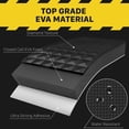 thumbnail image 2 of Large Garage Wall Protector .&#x.&#x.( s) Diamond Shape EVA Foam (Withstand Up to LB Impact) with Fiberglass Mesh Self Adhesive Padding for Car Door Bumper Gu, 2 of 7