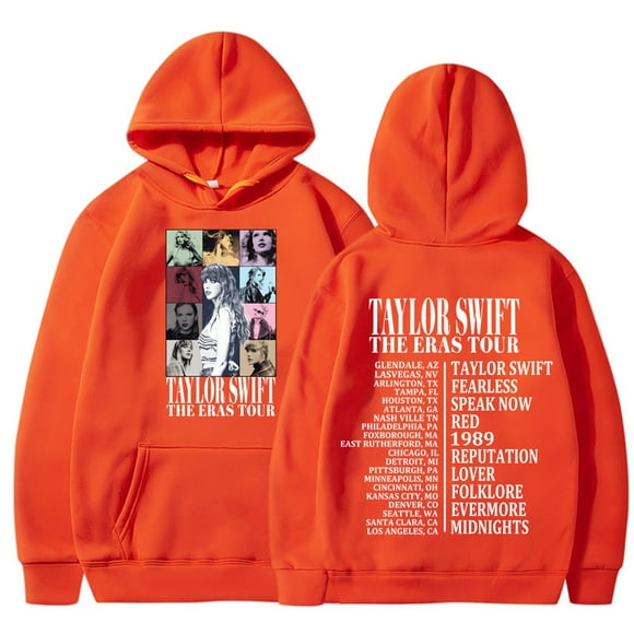Sudadera con capucha para hombre y mujer, con la gira de Taylor The Eras, para niños y niñas, con estampado del álbum Midnight Swift, ropa unisex con capucha para hombre y mujer