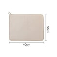 thumbnail image 2 of ievspot Drying Mat Kitchen Counter Mat Dish Drainer Pad Tableware Mat for Countertops Sinks Draining Racks, 2 of 8