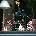 thumbnail image 1 of Fiudx Pegatinas de Pared de Muñeco de Nieve Navideño, Vinilos Removibles, Decoración Festiva para El Hogar, Fácil Aplicación, 25 X 35 Cm, Pvc, Diseño Multicolor., 1 of 7