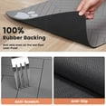 thumbnail image 5 of Pet Feeding Mat-Absorbent Pet Placemat for Food and Water Bowl, with Waterproof Rubber Backing, Quick Dry Water Dispenser Mat for Dog and Cat (16"x24", Striped Light Gray), 5 of 6