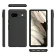 thumbnail image 5 of CoverON For Google Pixel 7a Case, Flexible Slim Lightweight TPU Minimal Phone Cover, Black, 5 of 8