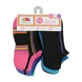 thumbnail image 2 of Fruit of the Loom Girl's Active Half Cushion No Show Socks, 6-Pack, 2 of 3