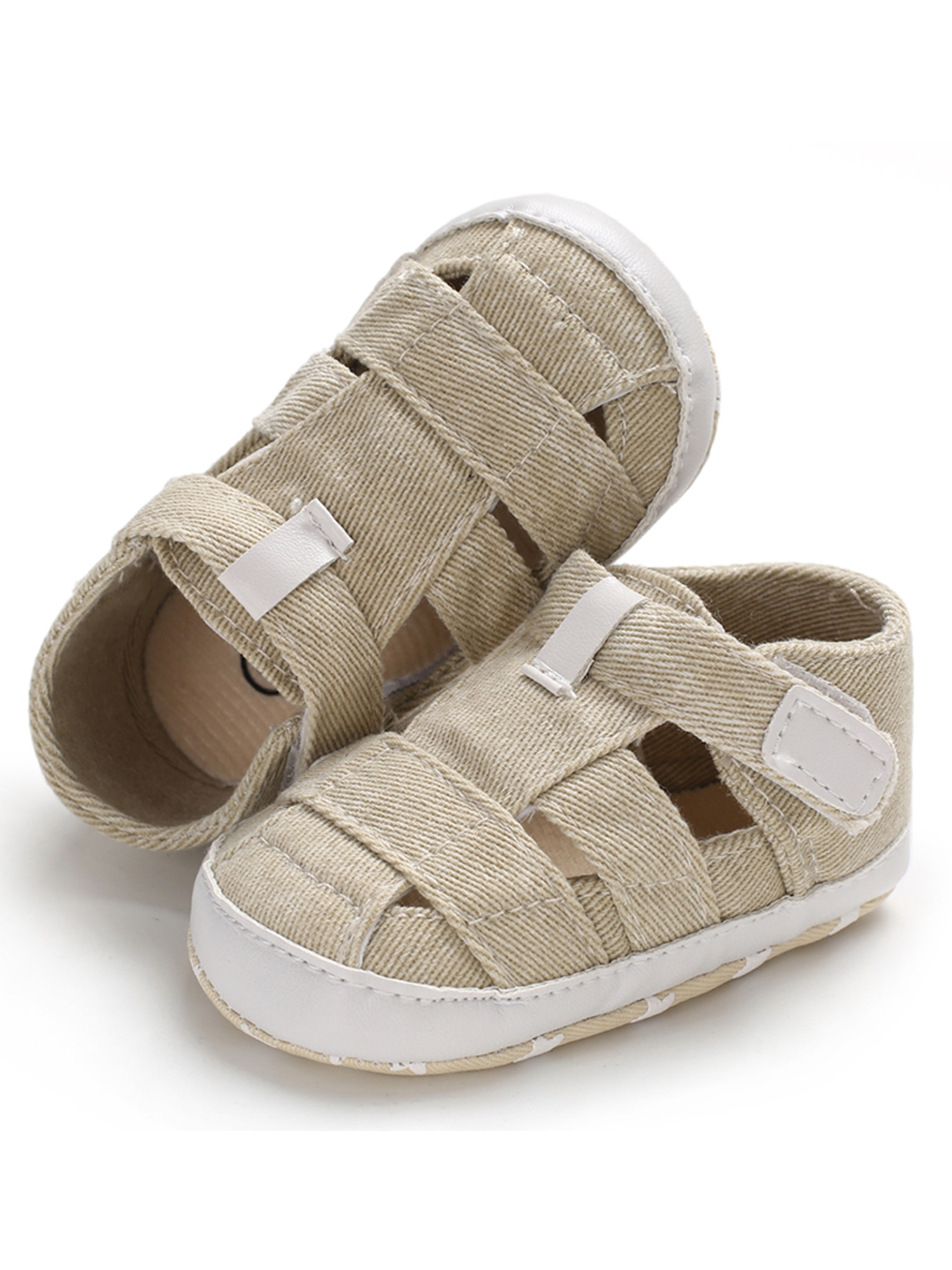 UBELLA Baby Girls Boys Summer Outdoor Closed Toe Strap Fisherman Sandals Toddler Flat Prewalker Shoes
